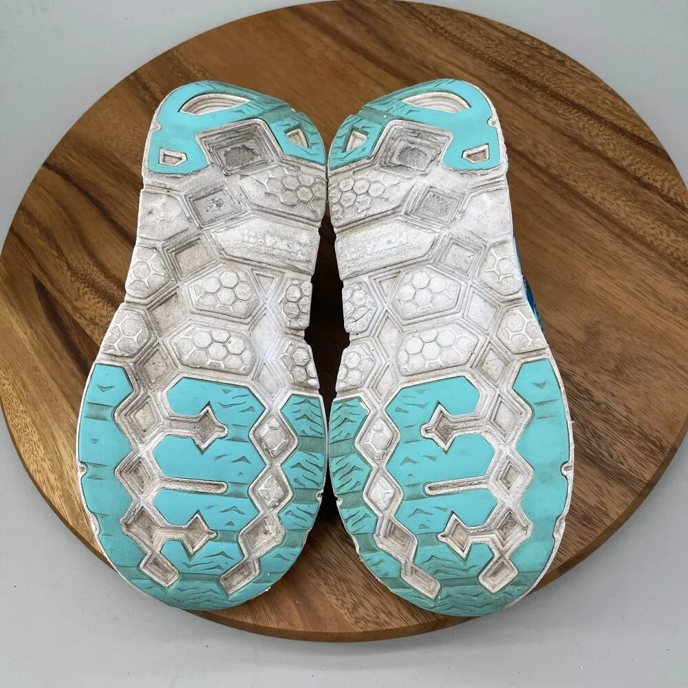 Hoka One One Clifton 3 Shoes Womens Size 8 Blue Running Comfort Walking Gym